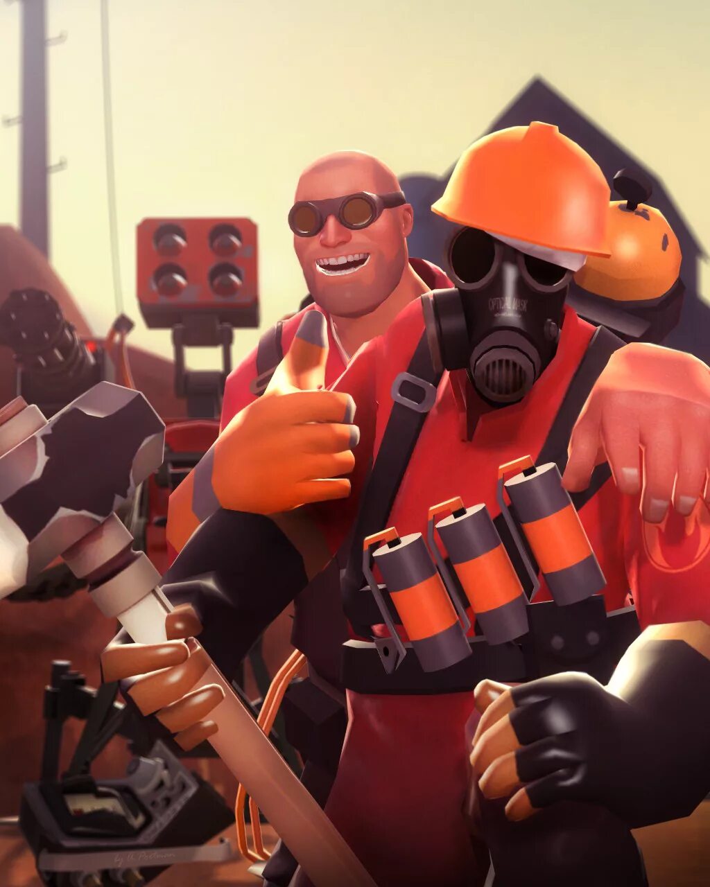 Team Fortress 2. Team Fortress 2 пиро и инженер. Теам Фортис 2. Tf2.