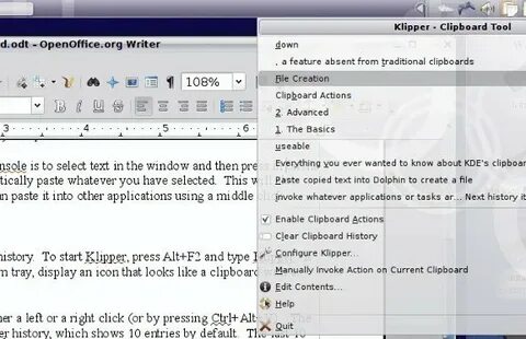 Буфер обмена linux