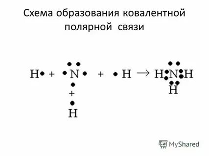 Азотная кислота ковалентная полярная связь