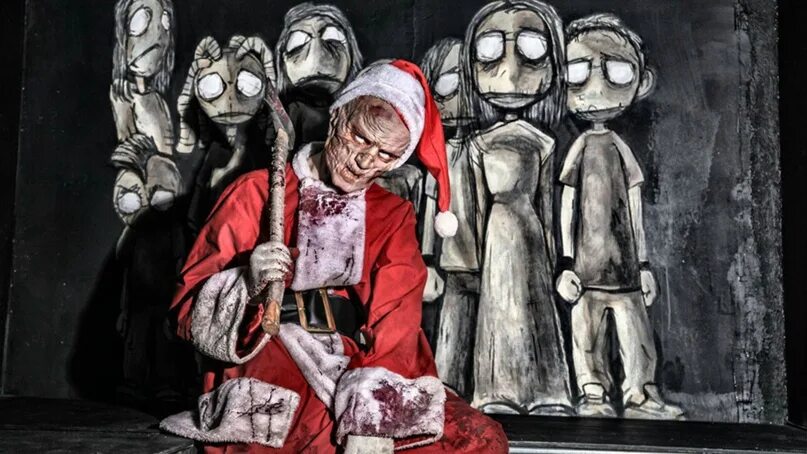 Квест санта. Кровавый форт андромеда. Фабрика санты квест. Санта клаустрофобия. Квест страшный санта в энгельсе.