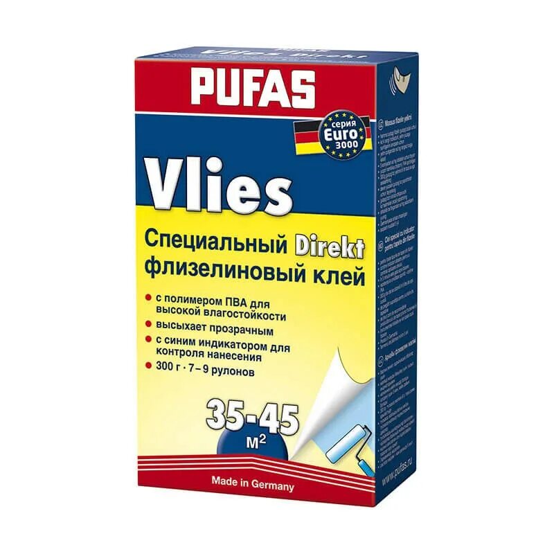 Pufas клей для обоев. Клей для обоев Флизелиновый pufas Euro 3000 Vlies direkt. ПУФАС n0513 клей обойный Флизелиновый индикатор (0,3кг) Euro 3000 Vlies direkt. Обойный клей pufas. Pufas клей обойный Флизелиновый.