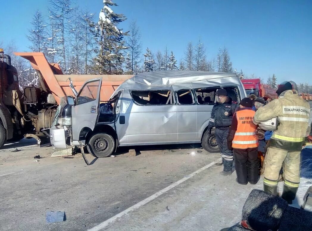 ДТП на Вилюйской трассе.