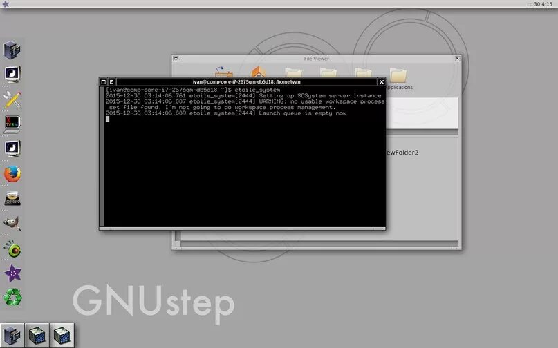 GNUSTEP Linux. Альт линукс. GNUSTEP Terminal. Alt Linux 2022.