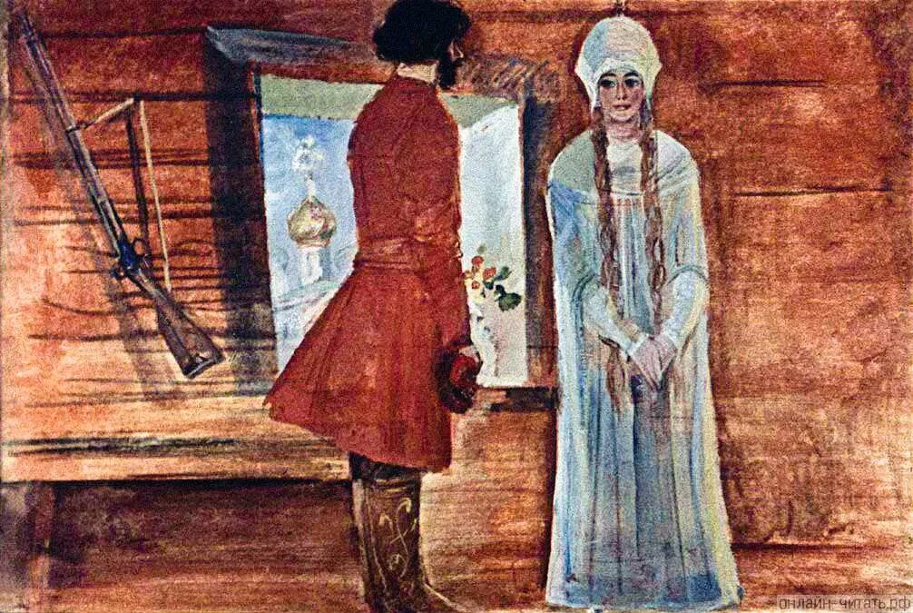 Сказка которую рассказал мари крестный. Андрей стрелок сказка. иллюстрация к сказке пойди туда не знаю куда принеси то не знаю что. поди туда - не знаю куда. марья царевна и андрей стрелок.