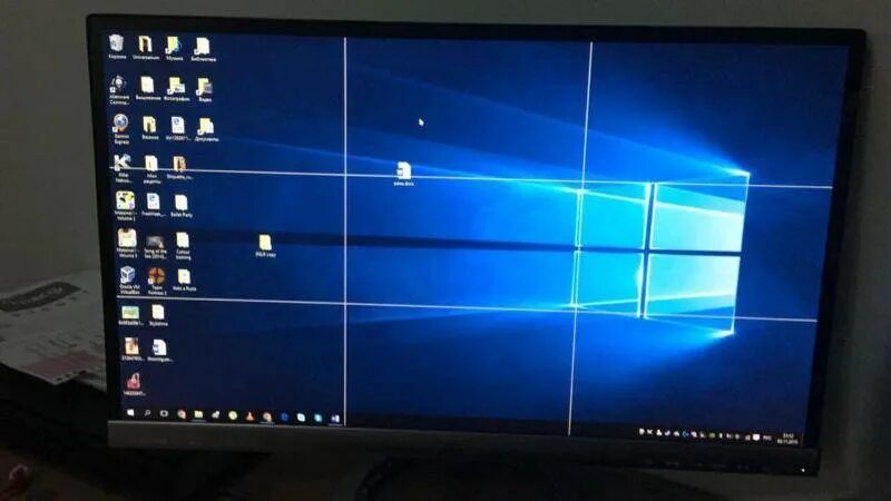 Как на мониторе убрать вертикальная