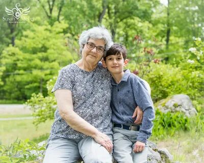 Grandmother Grandson Portrait.