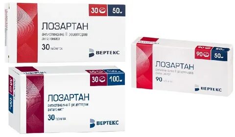 Лозартан названия препаратов