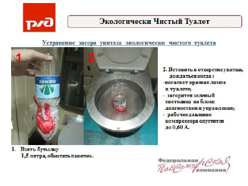 Как проверяется работа экологически чистых туалетов сдо