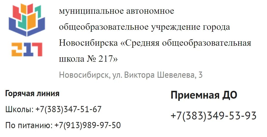 Директор школы 217 Новосибирск. МАОУ СОШ 217 Новосибирск сайт. Логотип школы 217. Логотип школы 217 в Новосибирске. Официальные сайты новосибирских школ