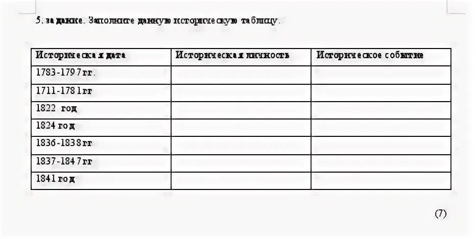 Заполните данную