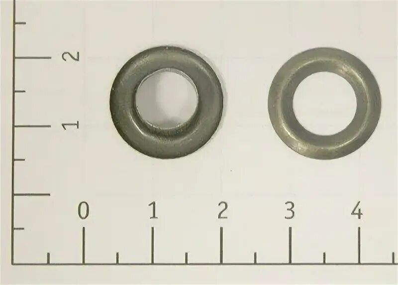 Люверсы газель. Люверсы 8 мм антик (1000 шт).