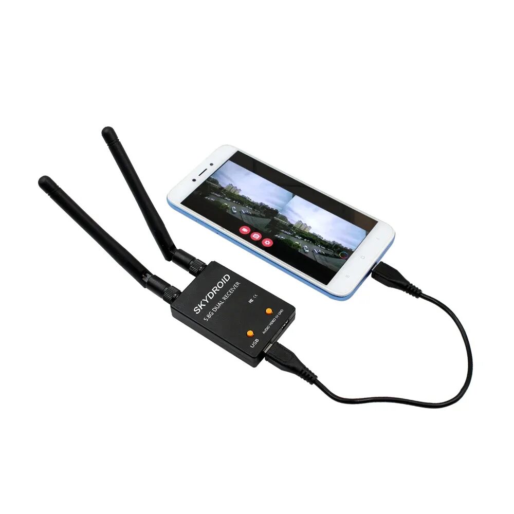 Skydroid dual receiver