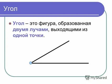 Сколько углов в математике
