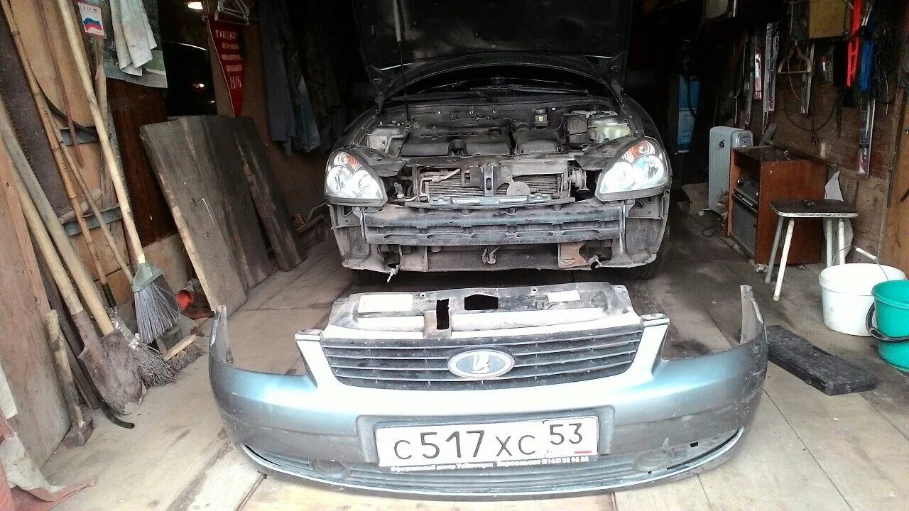 Как снять бампер приора Замена ПТФ на приоре Lada Приора седан, 1,6 л, 2007 года электроника DRIVE2