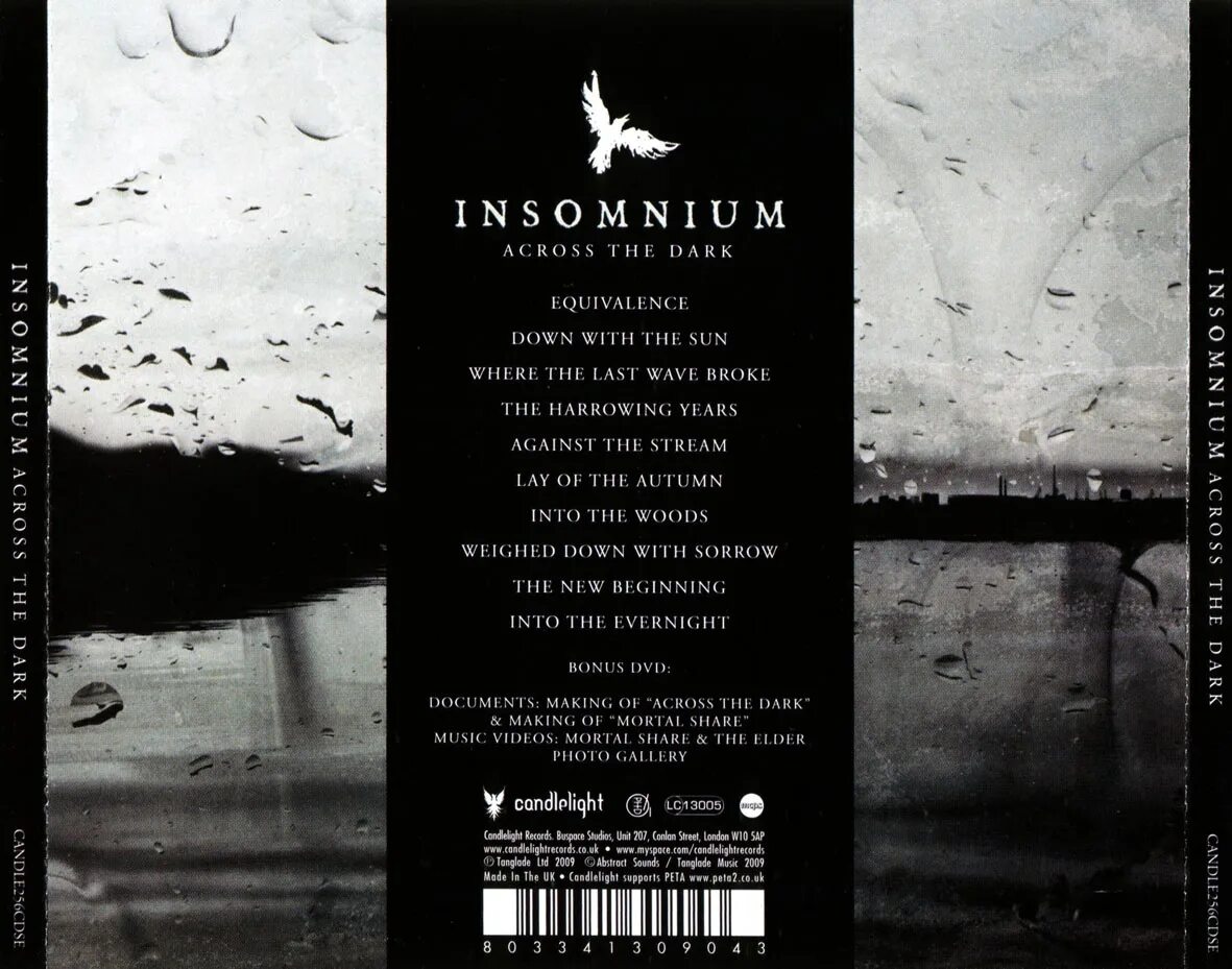 Dark limited. Insomnium across the Dark. Insomnium 2009. Insomnium обложки альбомов. Insomnium - one for Sorrow, Limited Edition.