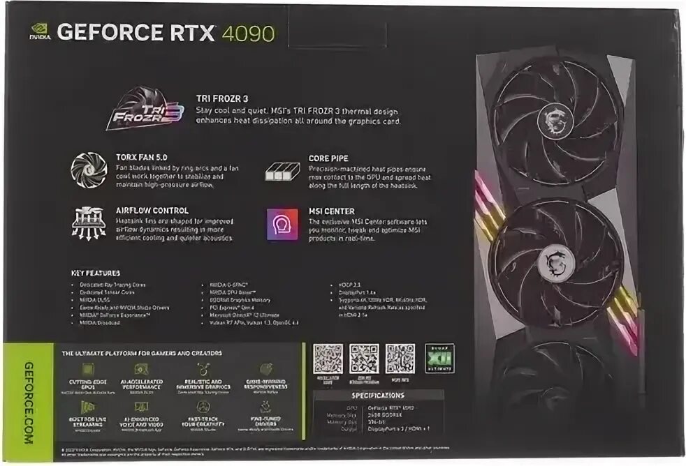 Geforce rtx 4090 gaming x trio