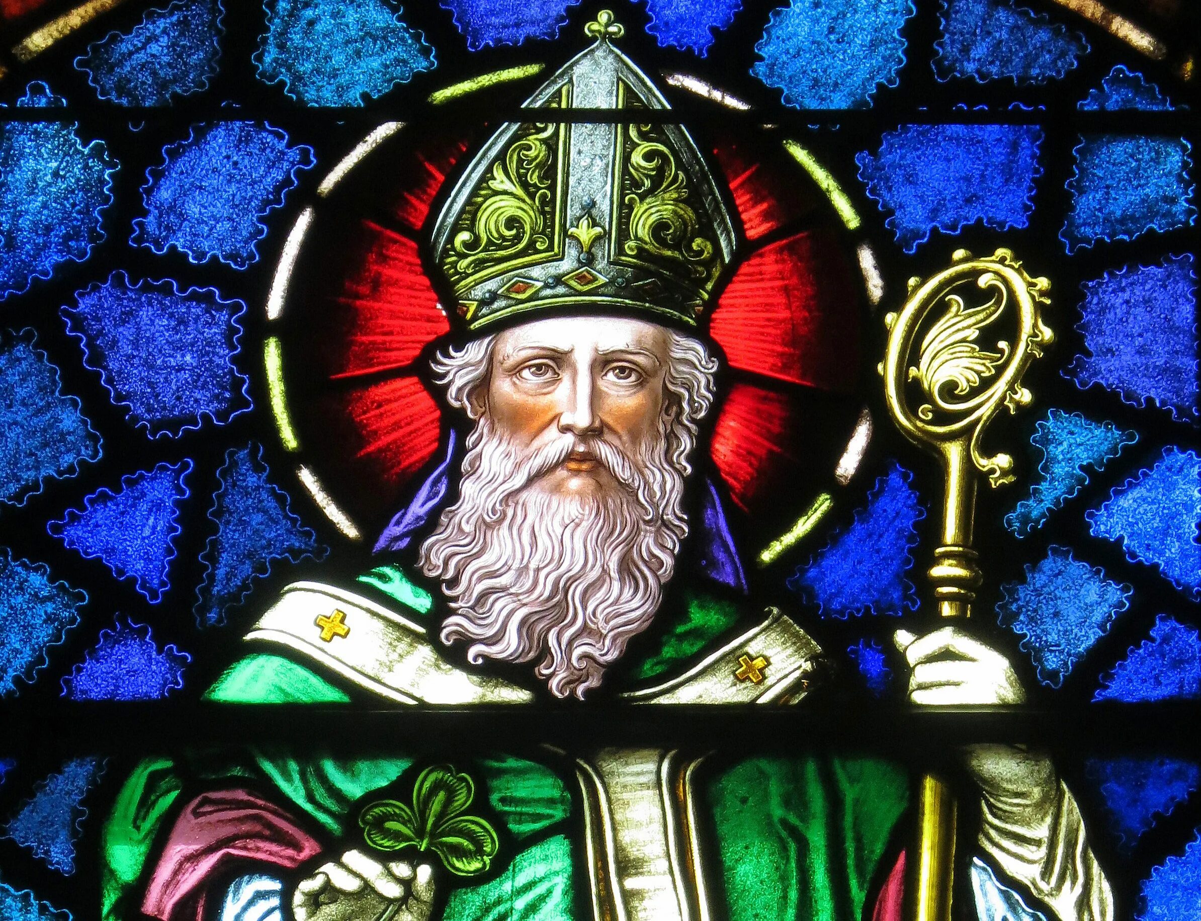 Святой Патрик покровитель Ирландии. Святой Патрик покровитель Северной Ирландии. Святой Патрик икона. Патрик ирландский православный Святой.