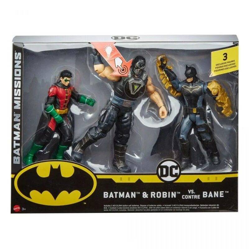 Фигурка Batman Робин fvm82. Игрушка фигурка Робин Бэтмен Бейна набор. Игрушки Бэтмен и Бэйн набор. Набор фигурок Batman 3шт fvm57.