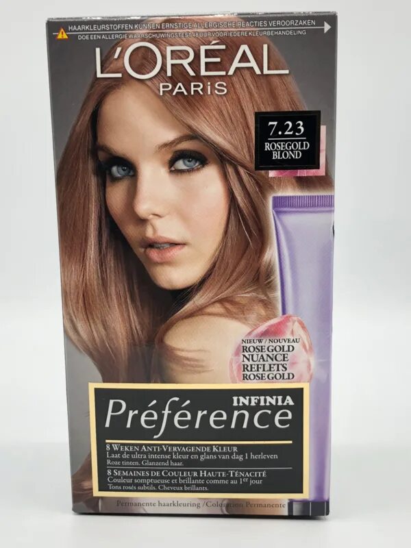 Loreal preference 9.213 розовое золото. Лореаль преферанс 7.24. Краска лореаль преферанс 7.23. Лореаль преферанс розовое золото.