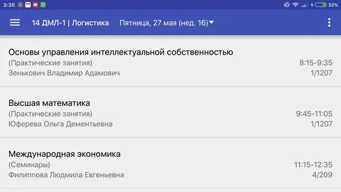 Расписание бгэу