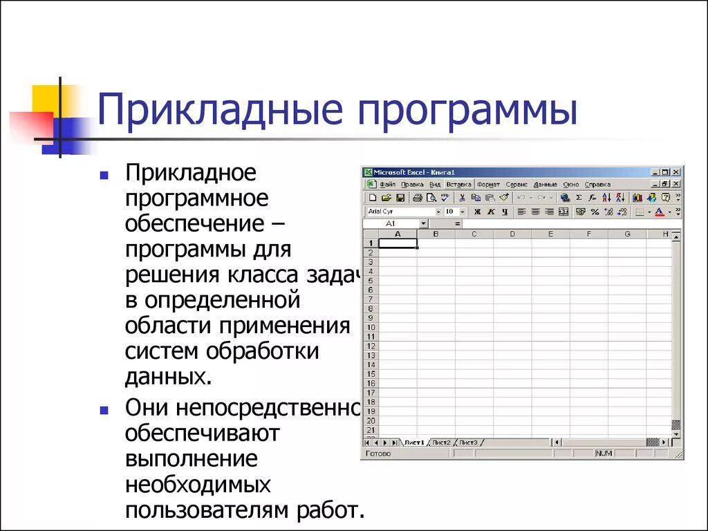 Программа предназначенная для создания электронных таблиц. Прикладные программы. Прикладные программы названия. Прикладные программы (приложения). Класс прикладных программ.