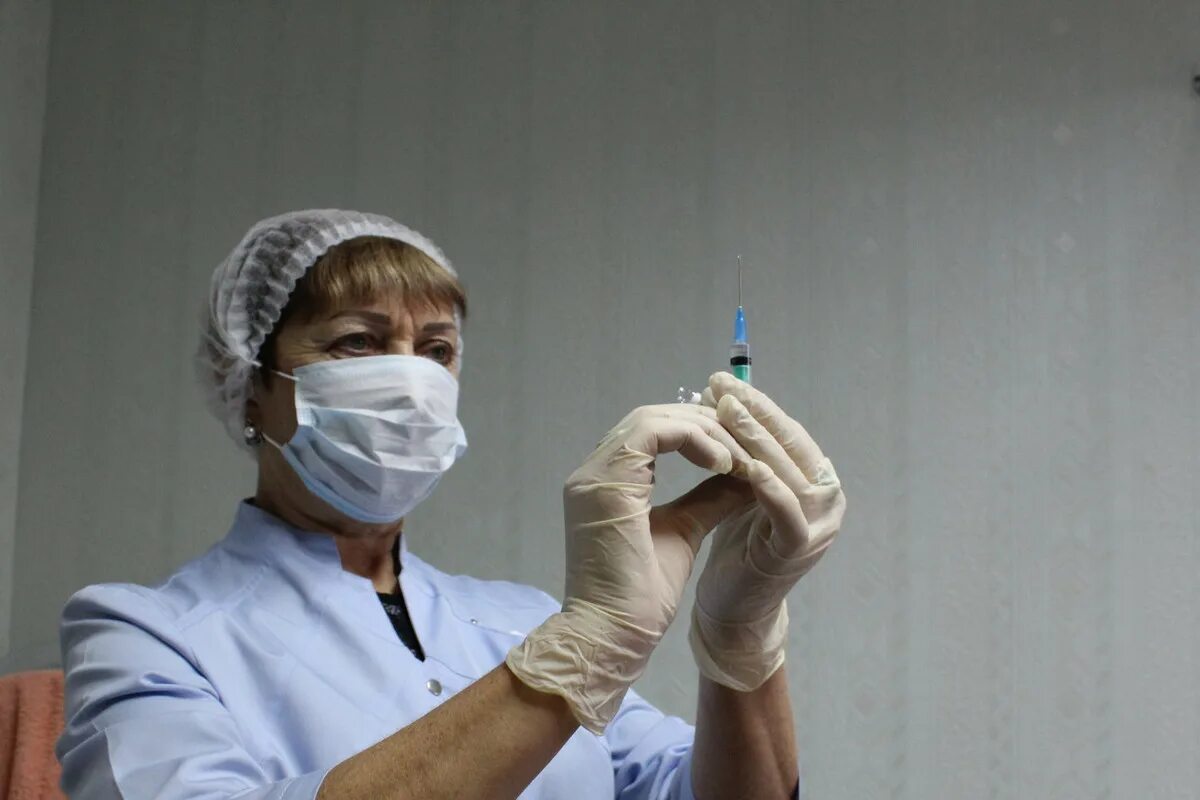 Привитые от гриппа. Вакцинация от гриппа. пункт вакцинации. вакцинация 2025.