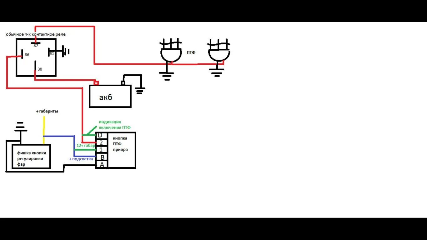 Подключение противотуманных фар приора. Схема подключения противотуманных фар Приора. Схема подключения туманок Приора. Схема подключения реле ПТФ Приора. Схема подключения противотуманных фар Приора 1.