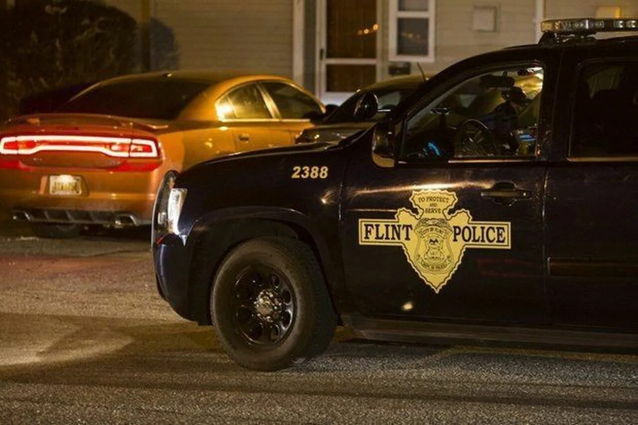 Flint Police Cruiser. Flint car. Officer flint