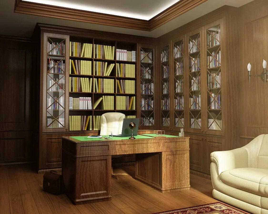 Кабинет сайт. Кабинет в квартире. Библиотека в классическом стиле. Кабинет с библиотекой в классическом стиле. Интерьер кабинета библиотеки в квартире.