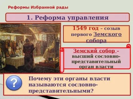 Избранная рада сословно представительный орган