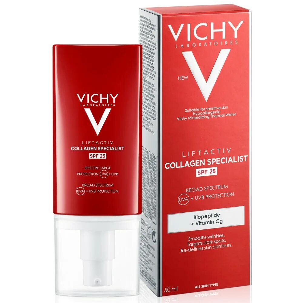 Купить крем лифтактив. Крем Vichy Collagen Specialist 2. Vichy Liftactiv Collagen Specialist SPF 25. Vichy Liftactiv Collagen Specialist 50 ml. Vichy Liftactiv Collagen Specialist Лифтактив коллаген дневной крем-специалист, 50 мл.