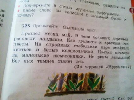 Запиши как можно озаглавить текст