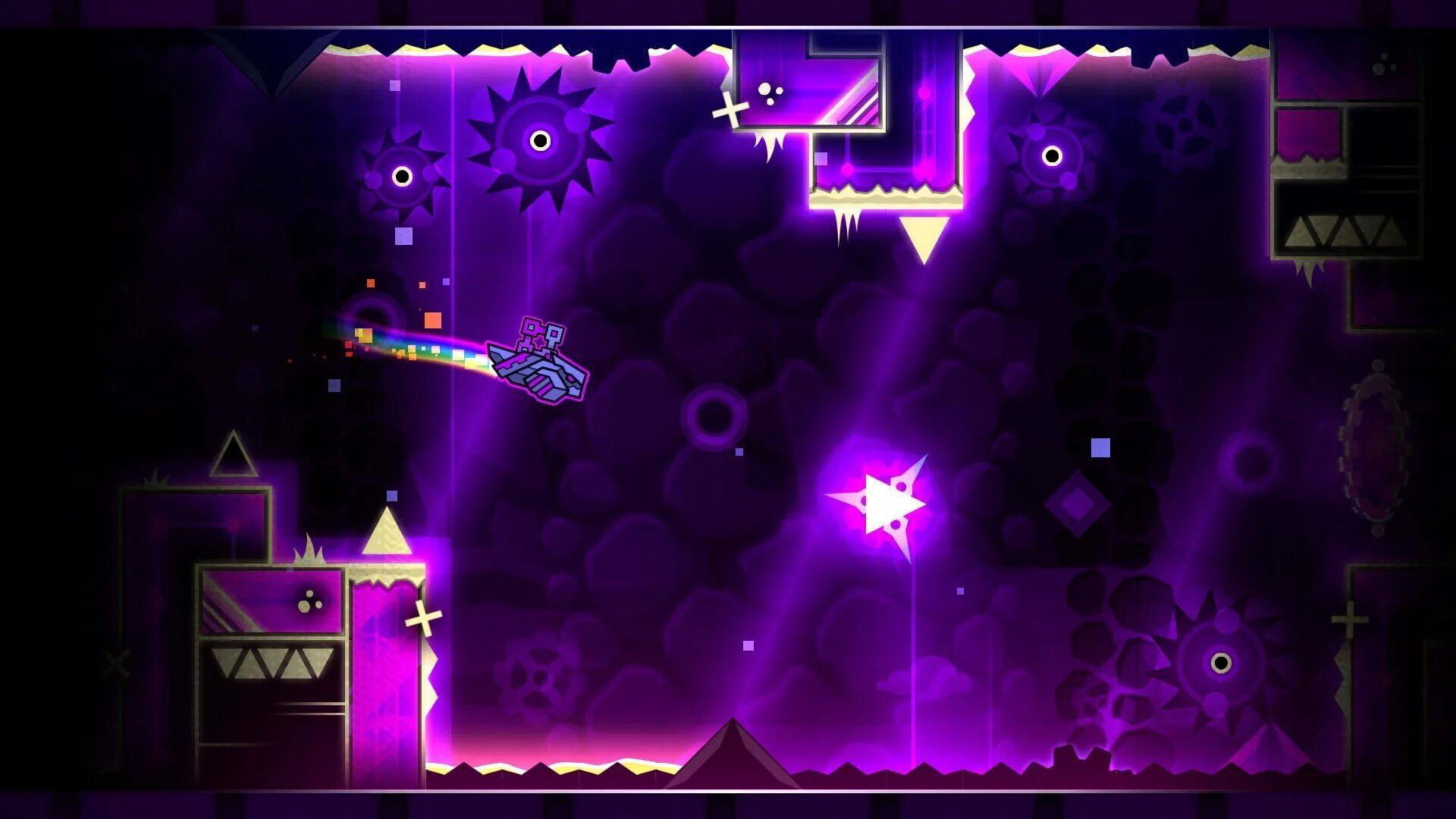 Geometry Dash уровни. Уровень Дэш в Geometry Dash. Фиолетовый уровень геометри Даш. Уровни Geometry Dash 2.2. Найти уровень geometry dash