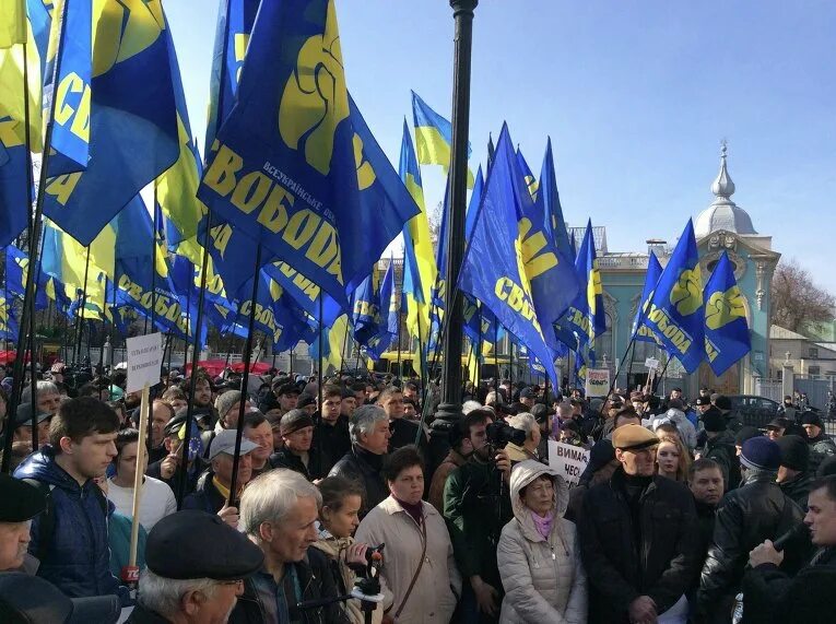 Во свобода. Свобода. Марш памяти Галичины.