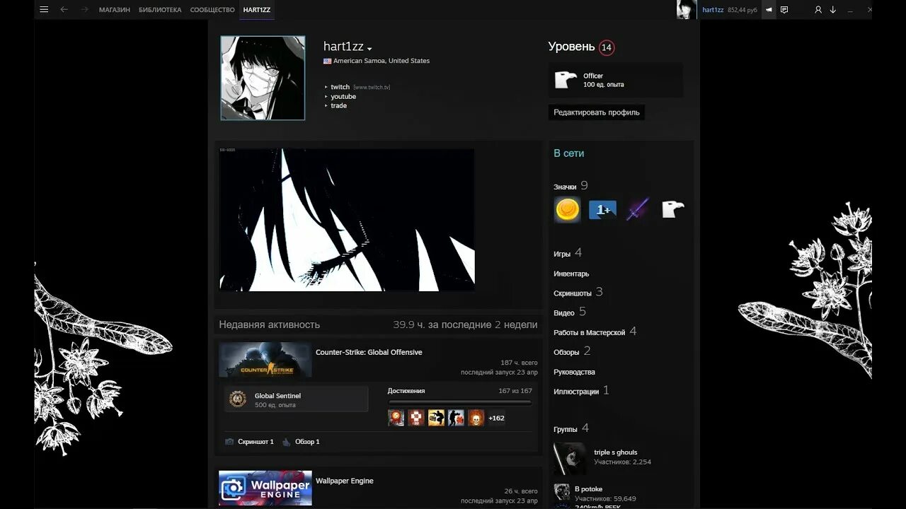 Как оформить профиль в стим - FAQ - Как сделать красивый профиль Steam (Стим) в 