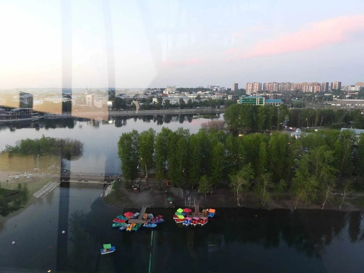 Отзыв о Парковая зона "Остров Юность" (Россия, Иркутск) Место всеобщего притяжен