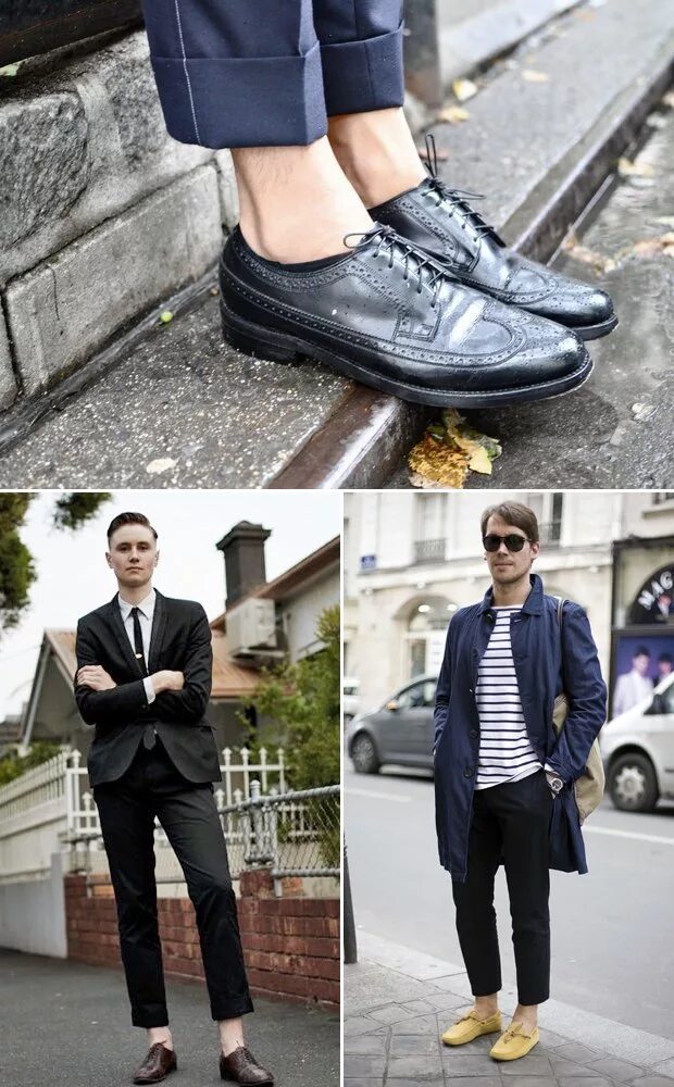 черные брюки черные туфли какие носки