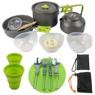 Набор kitchen collection для кемпинга 9 предметов