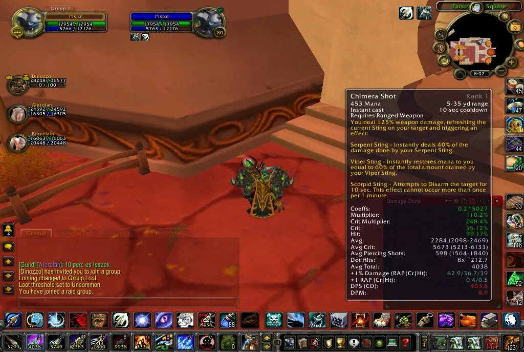 5а. 5а. Аддон на кд скилов 3. 5 a. Drdamage для wow 3.