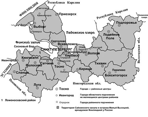 С кем граничит ленинградская область. Контурная карта Ленинградской области по районам. Подробная контурная карта Ленинградской области. Административная карта Ленинградской области с городами. Районы Ленинградской области районы Ленинградской области.