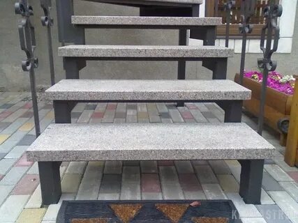 Готовые ступеньки для крыльца
