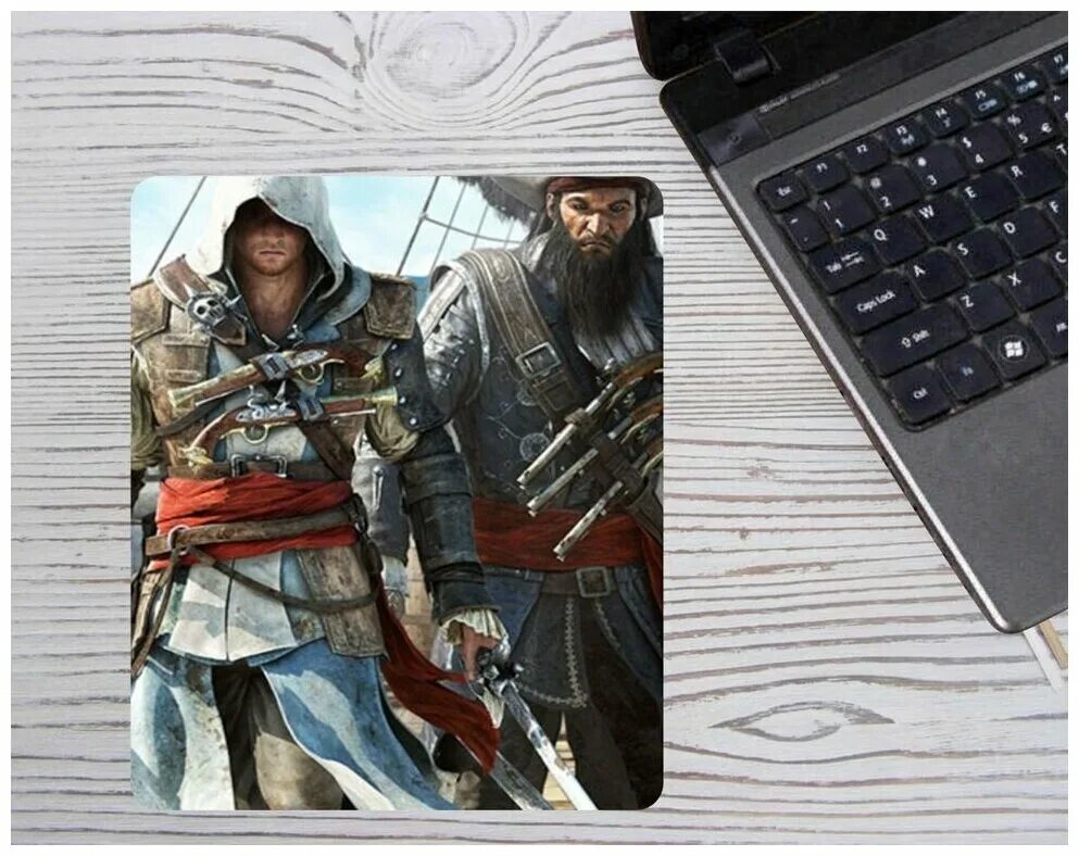 Коврик ассасин Крид. Коврик для мыши ассасин Крид. Assassins Creed индификация. Assassin's Creed sindycat.