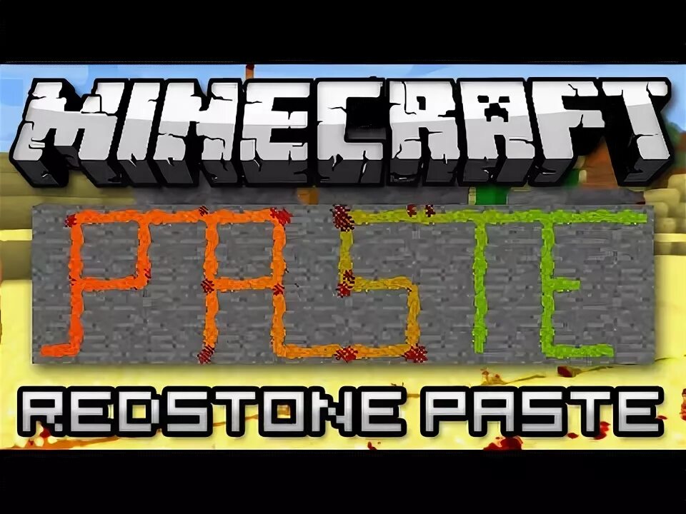 Paste mod. Paste майнкрафт. редстоун руда майнкрафт.