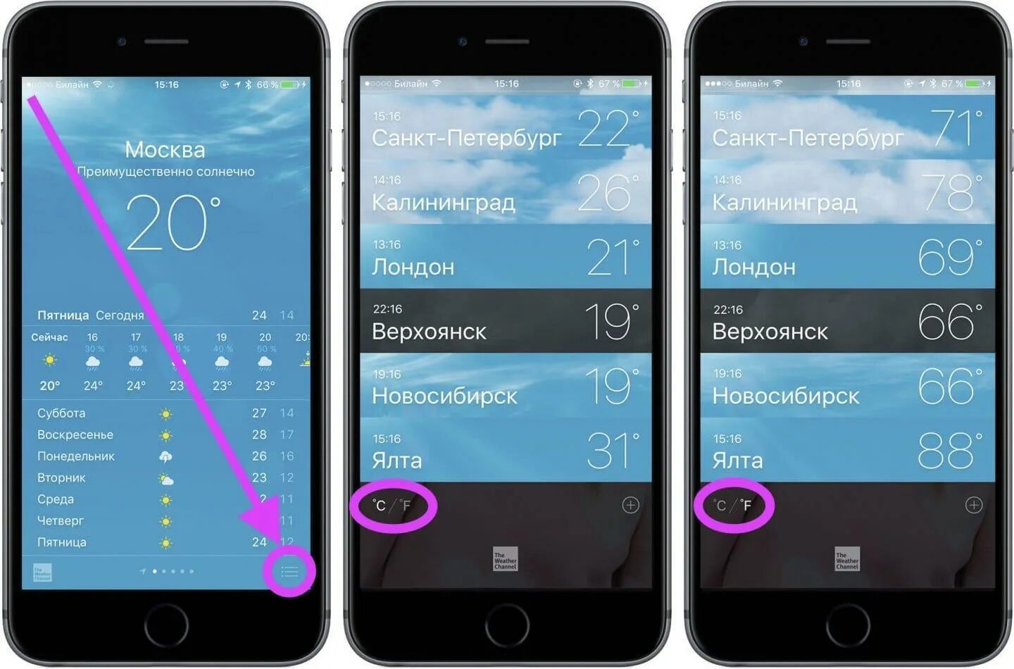 Как настроить приложение погода на айфоне. Weather приложение в айфон. Погодные значки на айфоне. Как на айфоне поменять градусы. Переключи телефон на айфон