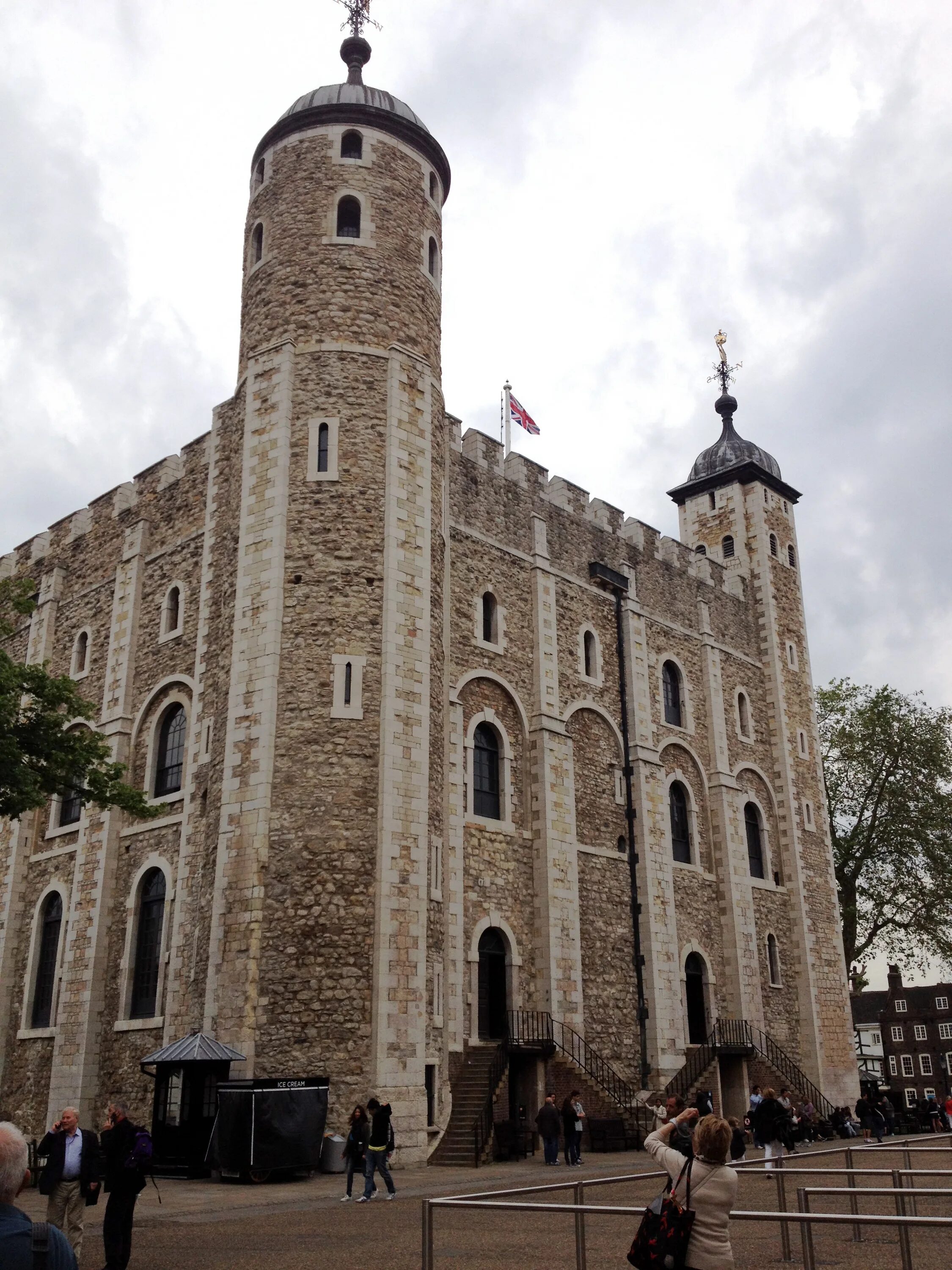 The tower is a. The tower is a
