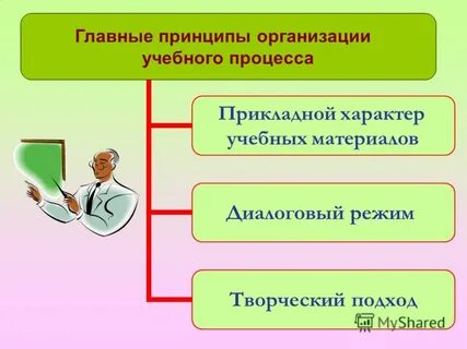 Основной принцип организации образовательного процесса