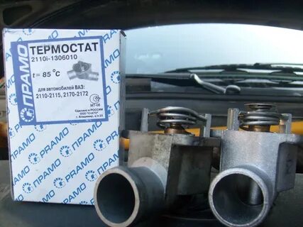 Термостат прамо ваз