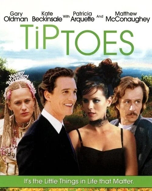 Movie posters Tiptoes 2003. Tiptoes. Маленькие пальчики 2003