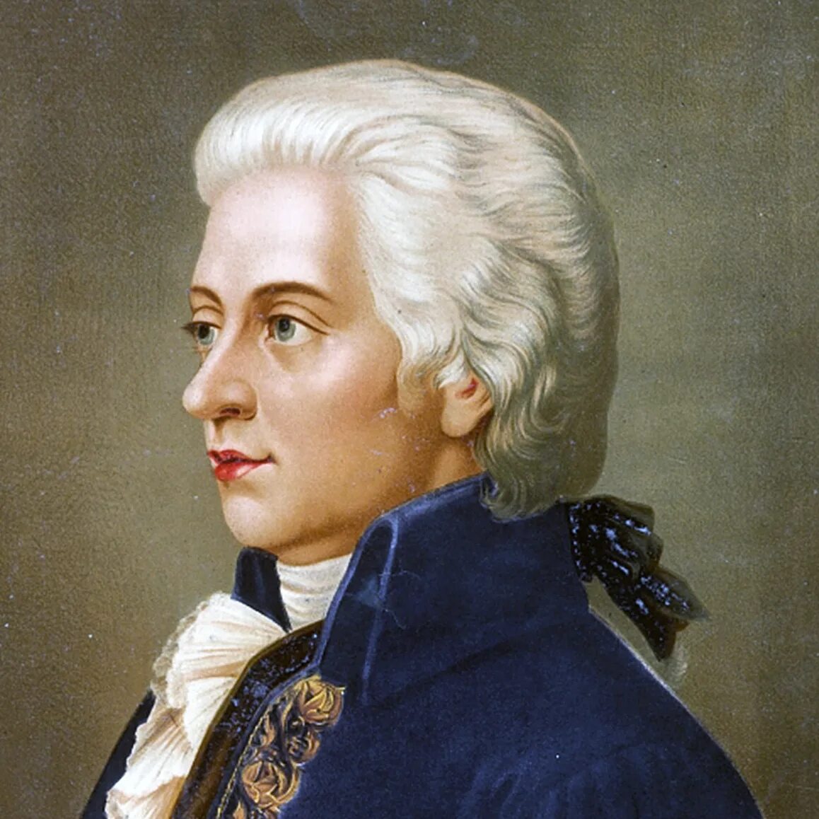 Сколько лет было моцарту. Вольфганг Моцарт. Wolfgang Amadeus Mozart портрет.