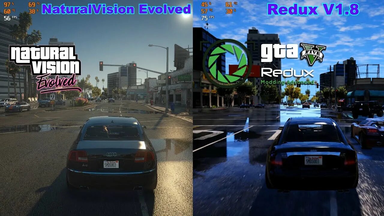 Redux + natural Vision для GTA 5. NATURALVISION vs Redux GTA 5. Натурал Вижн ГТА 5. NVE Redux.